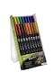 TOMBOW - Stylo feutre DUAL BRUSH PEN ABT kit de 18 coul prim.