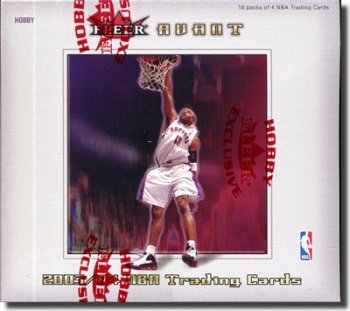 2003 04 Fleer Avant Basketball Cards Hobby Box