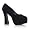 30-Black Cow Suede
