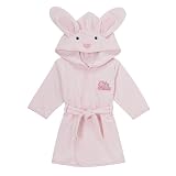 Infant Girls' Just One Year Hooded Bathrobe - Pink