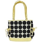 Jazzd Spring Fling Dotted Print Canvas Fashion Handbag