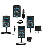 Road Warrior Kit for the Sandisk Sansa Clip includes a Car & Wall Charger AND USB cable AND Battery Extender - Gomadic Brand w/ TipExchange Technology