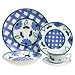 Caleca Margherita 5-Piece Dinnerware Place Setting, Service for 1