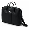 CosmoLeather Ledertasche für Notebooks bis 39,1 cm (15,4 Zoll) schwarz