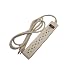 Interpower 85024000 Japanese 6 Position Socket Strip, 15A Rating, 125VAC Voltage