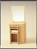 鏡 ドレッサー 33一面 ショコラC