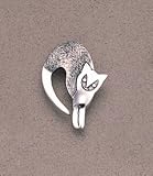 Abstract Arch Back Cat Pin