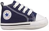 Converse Infant First Star, navy canvas Infant shoe size 1 to 3