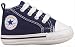 Sporting Goods : Converse Infant First Star, navy canvas Infant shoe size 1 to 3