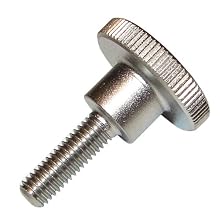 Metric Plain 300 Stainless Steel Knurled Thumb Screw