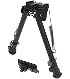 UTG Tactical OP Bipod, QD Lever Mount, Height 8.0-12.4"