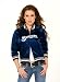 Milwaukee Brewers Women's Classic Satin Baseball Collar Jacket - by Alyssa Milano - Large