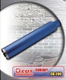 D-CUT CB-1000 Corebit - CB Premium (Wet Corebit) : Size 10.00 Segment height: .275/7mm