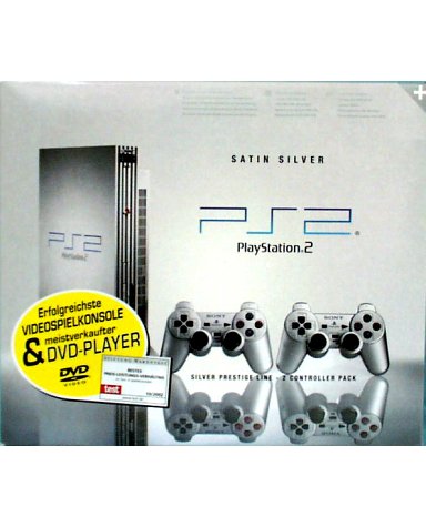 Playstation 2 - Konsole silber (inkl. 2 Pads) Playstation 2 - Konsole silber (inkl. 2 Pads)