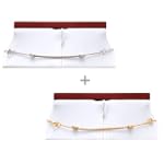 Gift Set: Adjustable Necklace Extenders - Silver and Gold