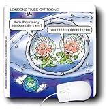 Londons Times Funny Aliens Cartoons - Einstein. Space Alien - Mouse Pads