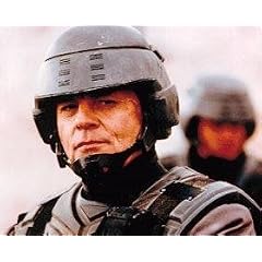 MICHAEL IRONSIDE AS LIEUTENANT JEAN RASCZAK FROM STARSHIP TROOPERS #1 - IN FARBE - Filmfoto - MITTELGROSS - 14x11" (36x28cm)