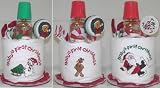 Baby's My First Christmas Diaper Cake Cupcake