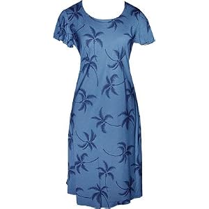 Trade Winds Hawaiian Aloha Cap Sleeve Short Tank Dress