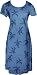 Trade Winds Hawaiian Aloha Cap Sleeve Short Tank Dress