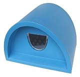 Plastic Cat House / Igloo With Cat Flap - Blue
