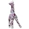 Color Zoo Grady the Giraffe Stuffed Animal - Flower Power