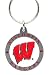 College Team Logo Key Ring - Wisconsin Badgers