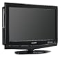 Sharp LC19DV27UT 19-Inch 720p LCD HDTV with Built-in DVD Player, Black