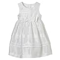 Infant/Toddler Girls' Cherokee® Plated Bow Dress - Sebring White
