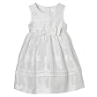 Infant/Toddler Girls' Cherokee&reg; Plated Bow Dress - Sebring White