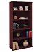 Open Double Bookcase In Mahogany Finish By Bush Furniture