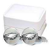 Philadelphia Eagles NFL Logod Executive Cufflinks w/Jewelry Box