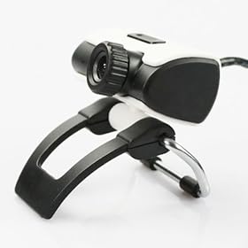 MuffinMan Black & Grey Manual Focus CMOS Color USB Webcam with Built in Micrphone for Windows Desktops/Laptops