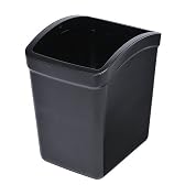 カーメイト(CARMATE) おもり付ゴミ箱 L フレーム付 ブラック CZ265