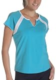 NYL New York Laundry Women's 'Fresh Cut' Cap Sleeve Notch Neck Tee