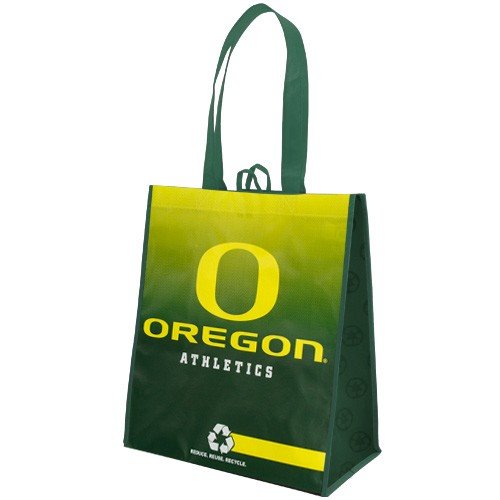 Oregon Ducks Green-Yellow Fade Reusable Tote Bag