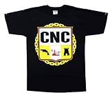 Crooks & Castles - ブラックCNCのメンズ半袖Tシャツ ＣＮＣ