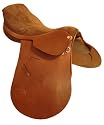 Suede Seat American Style Polo Saddle - All sizes - Different leather colors