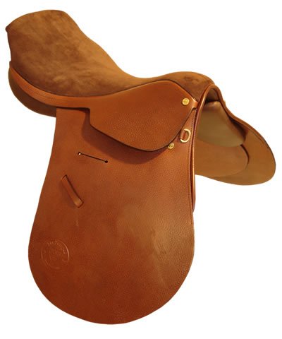 Childrens Toyshop  Sporting Goods : Suede Seat American Style Polo Saddle - All sizes - Different leather colors