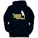 If Playing Rugby Harms Your Studies... Leave Them! Sports Mens Hoodie (Navy Blue, Sizes X-Small - XXX-Large)