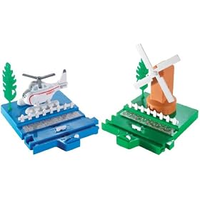 Tomy Thomas & Friends Motor Road & Rail Accessories: Harold & Windmill Action Scenery