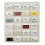 Business Card Holder (Clear) - 24 Pocket Wall Mount Display