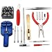 TRIXES 16 Piece Watch Repair and Wrist Strap Adjust Tool Kit
