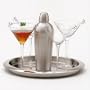 Oneida Astrid Stainless Steel 10-Piece Martini Set