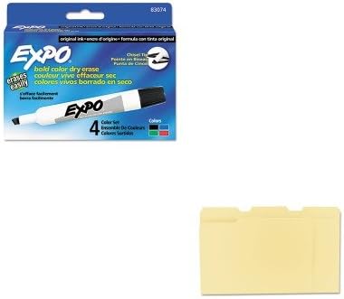KITSAN83074UNV12113 - Value Kit - Expo Dry Erase Markers (SAN83074) and Universal File Folders (UNV12113)