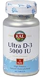 Kal Ultra D-3 -- 5000 IU - 60 Tablets