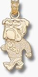 Mississippi State Bulldogs MSU Bulldog Pendant - 14KT Gold Jewelry