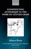 Constructing authorship in the work of Günter Grass
