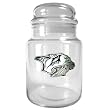Nashville Predators 31oz Glass Candy Jar NHL Hockey
