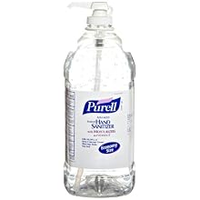 PURELL 9625-04 Advanced Instant Hand Sanitizer, 2,000 mL Economy Size Pump Bottle (Case of 4)